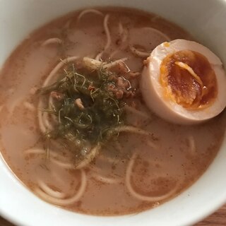 納豆昆布でとろーりラーメン